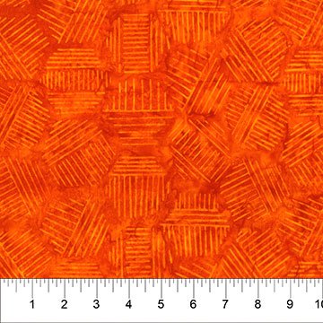 Banyan Batiks - Hexies - Pumpkin