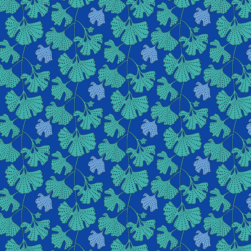 Sunshine - Ginkgo - Cerulean