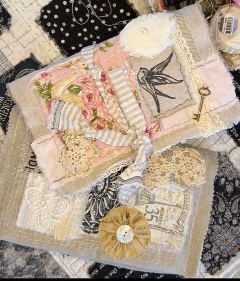 New Date! Slow Stitched Fabric Book with Beth Maitland 8/15/26