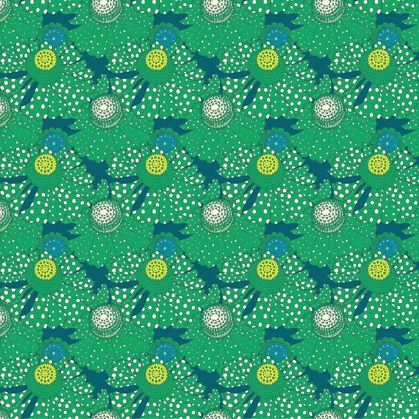 Sunshine - Polka Flower - Chlorophyll