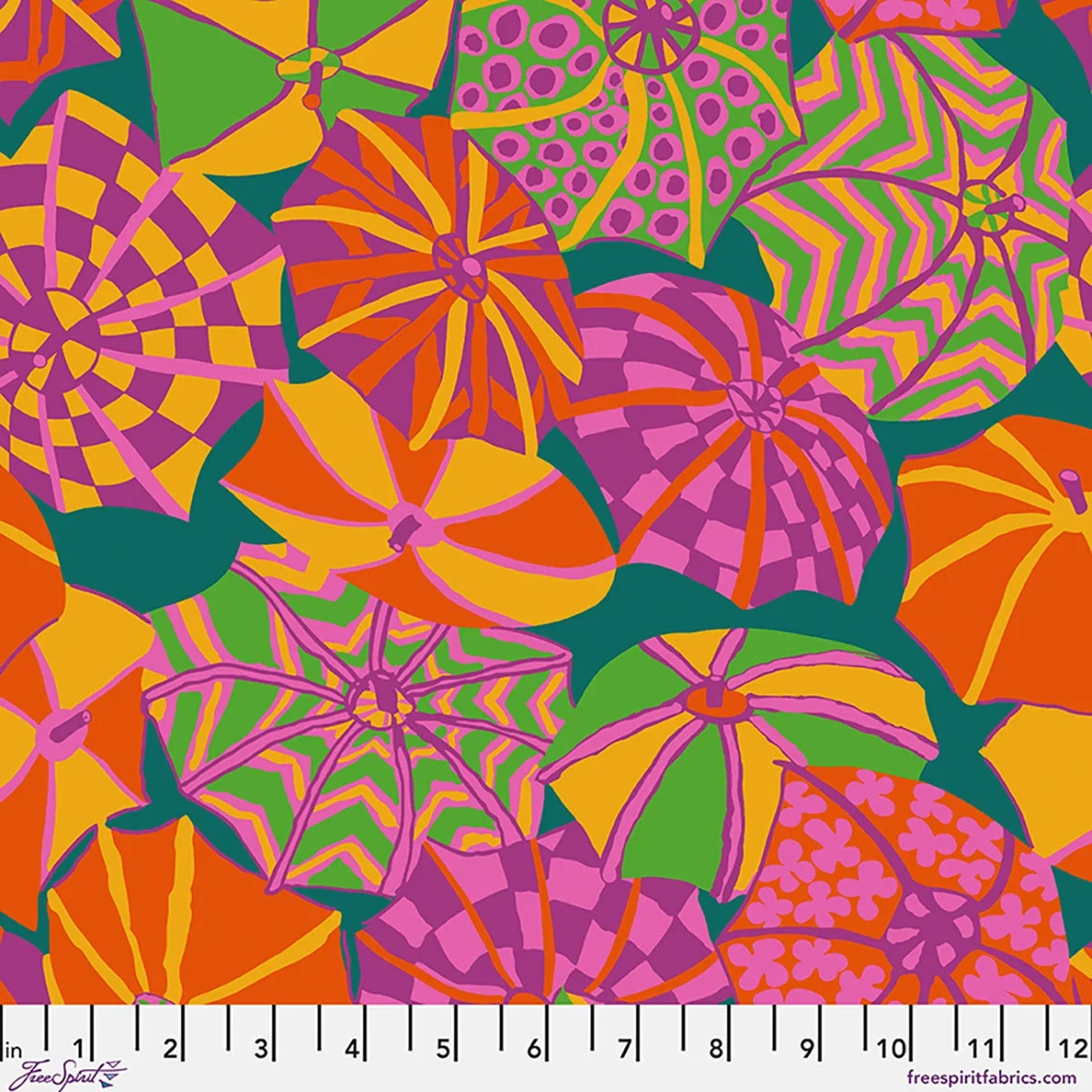Kaffe Fassett Collective August 2026 Collection - English Summer - Red