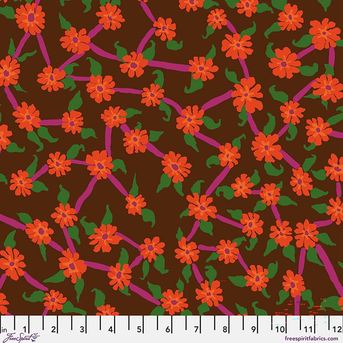 Preorder! Kaffe Fassett Collective August 2026 Collection - Mayflower - Brown