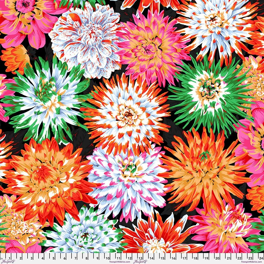 Preorder! Kaffe Fassett Collective February 2026 Collection - Cactus Dahlia - Contrast