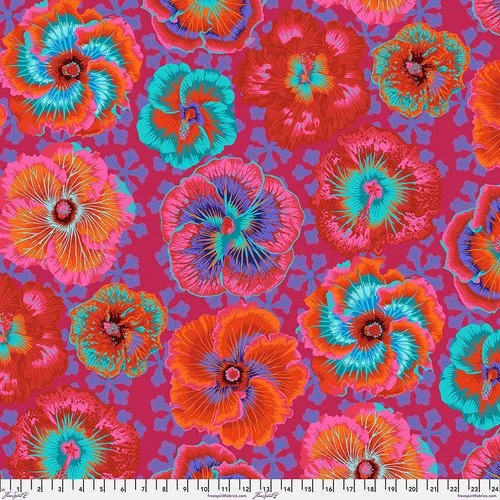 Floating Hibiscus - Red