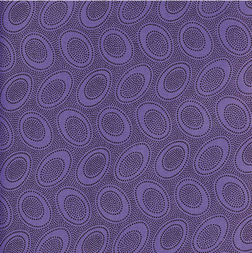 Aboriginal Dot - Periwinkle