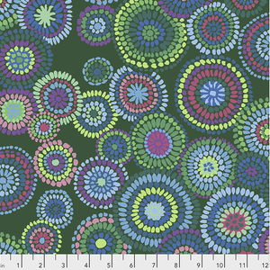 Mosaic Circles - Green