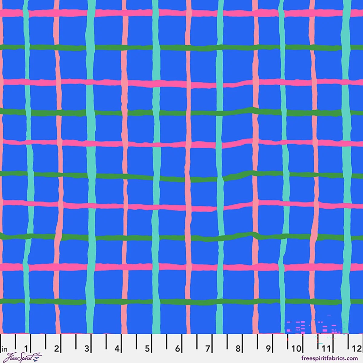 Preorder! Kaffe Fassett Collective August 2026 Collection - Grid - Blue