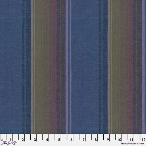 Exotic Stripe - Denim
