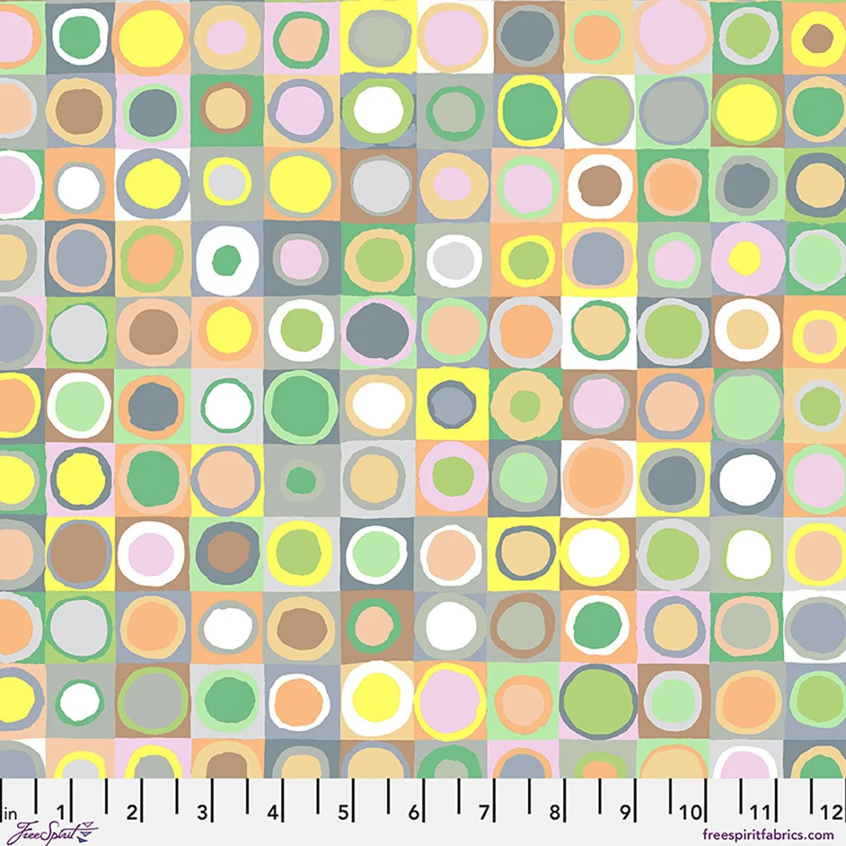 Preorder! Kaffe Fassett Collective August 2026 Collection - Tiddlywinks - Pastel
