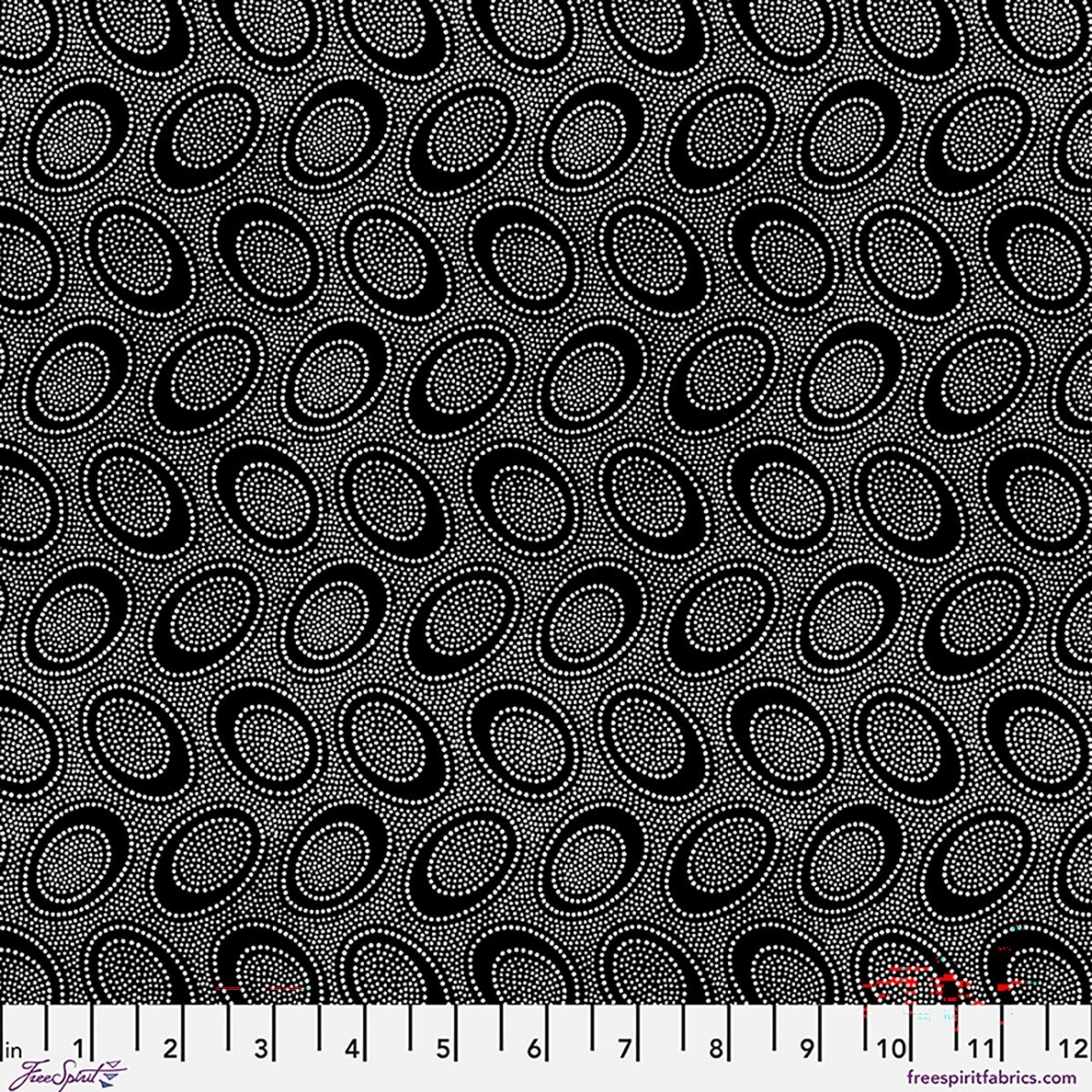Preorder! Kaffe Fassett Collective August 2026 Collection - Aboriginal Dot - Black