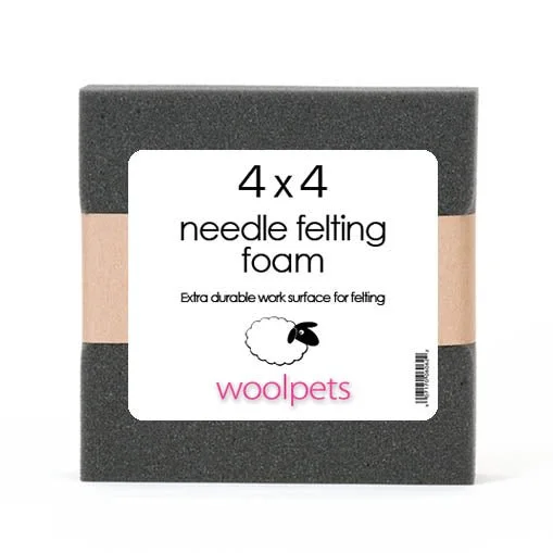 Woolpets - 4" x 4" Needle Felting Foam