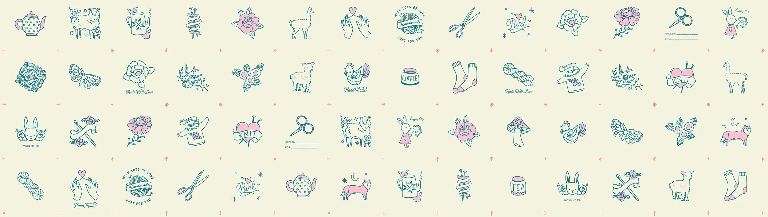 Purl - Charms - Natural