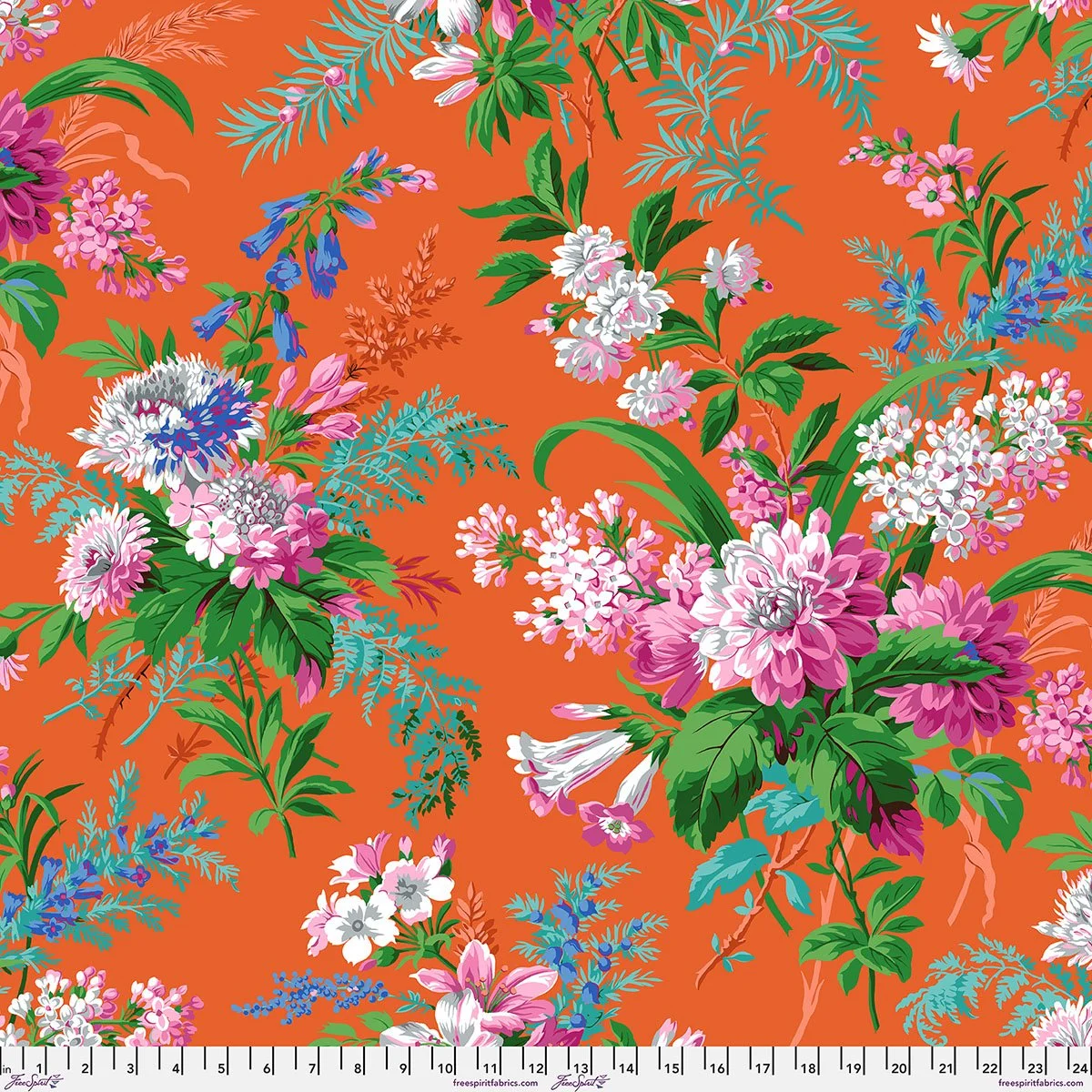 Preorder! Kaffe Fassett Collective August 2026 Collection - Jardin - Orange