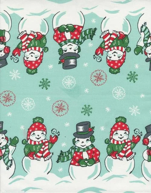 16" Classic Retro Toweling - Snowy