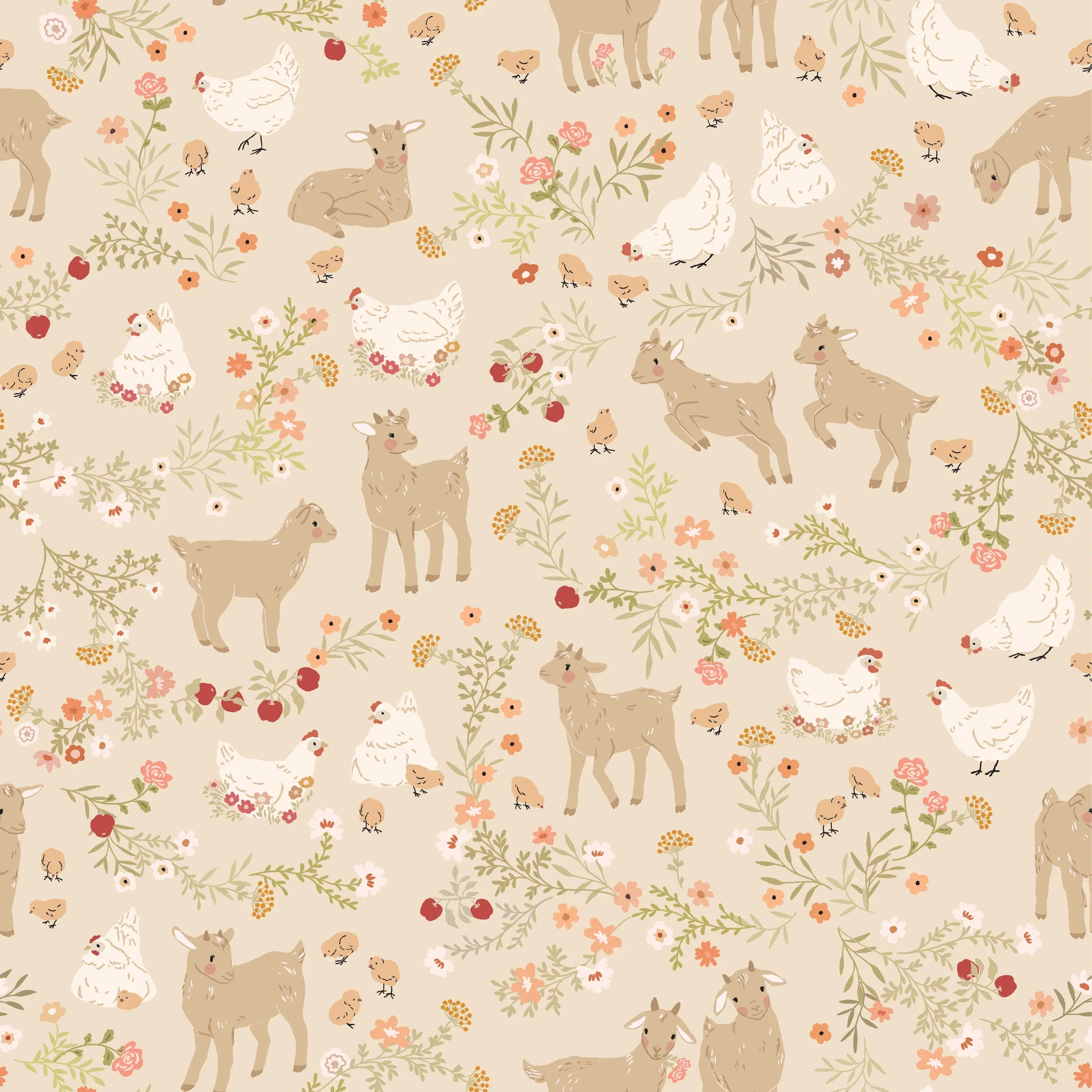 Barnyard Babies Beige - PR26844.webp