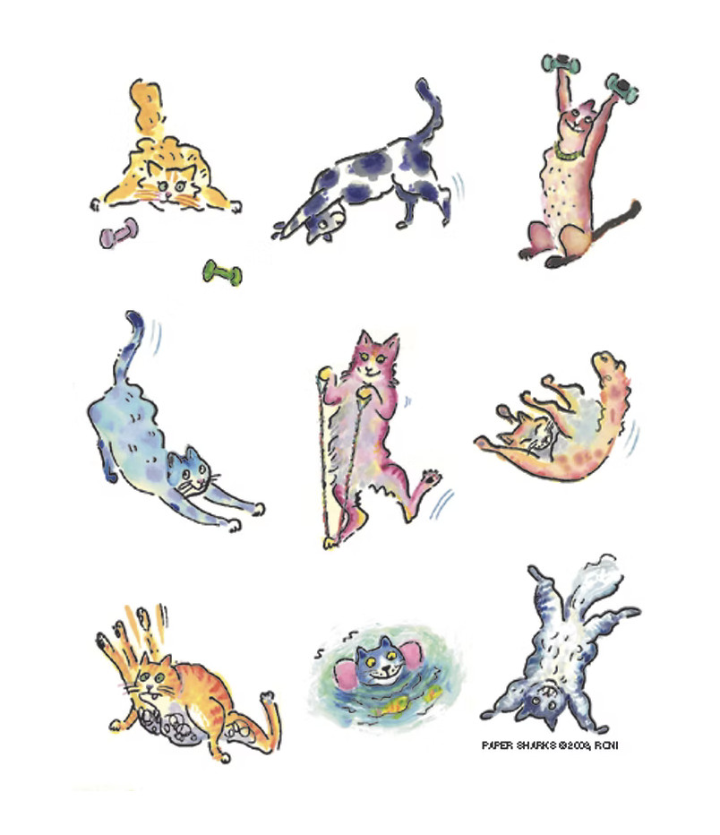 Flour Sack Towel - Aerobicats