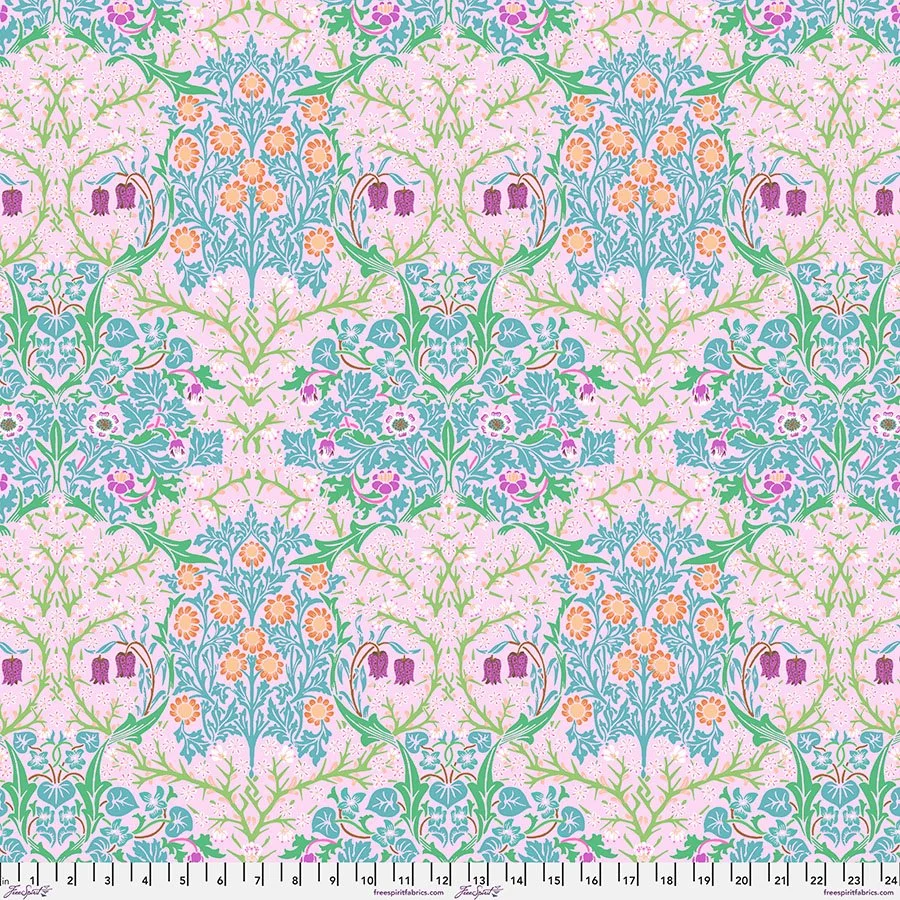 Kaffe X Morris & Co. - Blackthorn - Pink