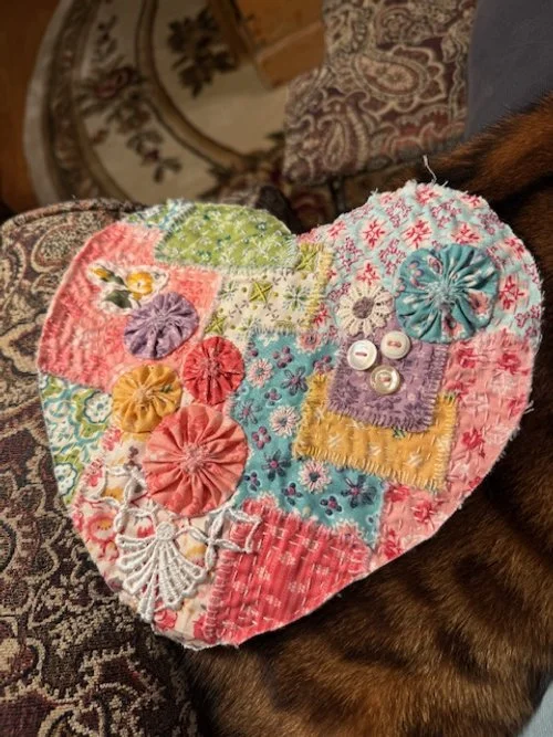Cancellation List! Slow Stitched - Quilted Heart with Beth Maitland