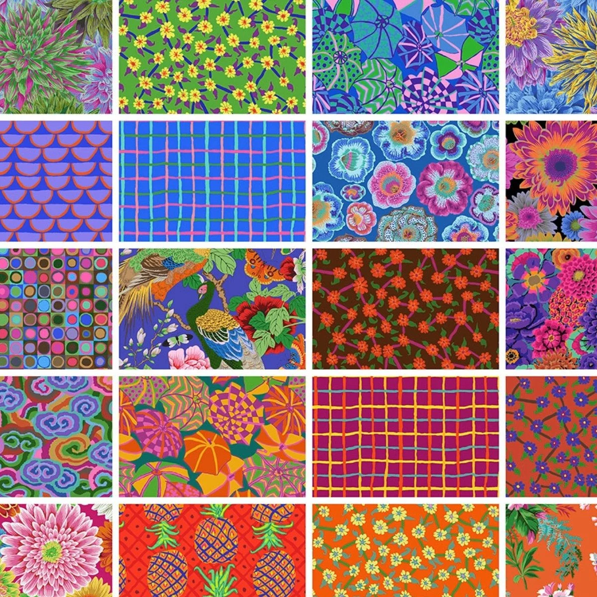 Preorder! Kaffe Fassett Collective August 2026 Collection - Fat Quarter Bundle - Jewel