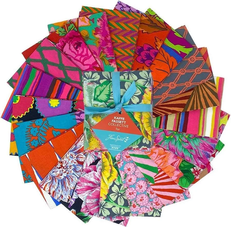 Preorder! Kaffe Fassett Collective February 2026 Collection - Fat Quarter Bundle - Warm