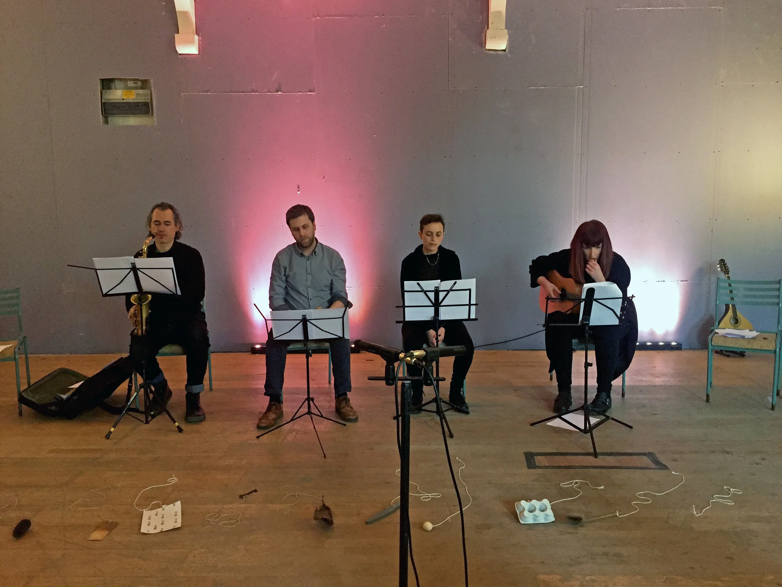 Performers at Eklectik, London
