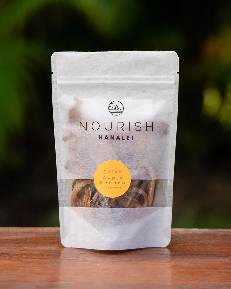 Healthy Hawaiian Dried Apple Bananas — Nourish Hanalei