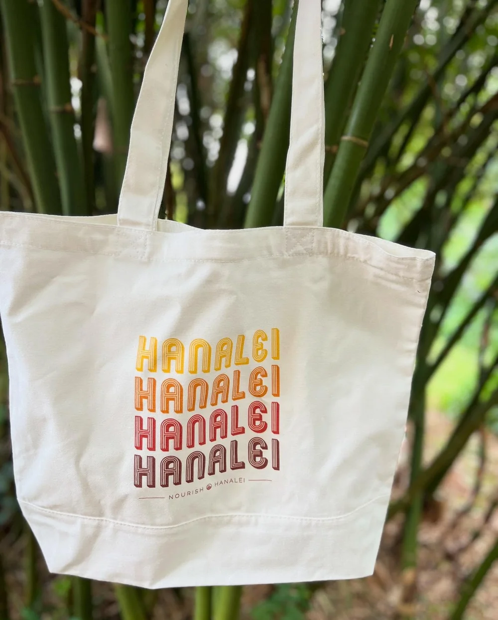Our fav farmer&rsquo;s market accessory- the Hanalei canvas tote- available online + at the stand 👩&zwj;🌾