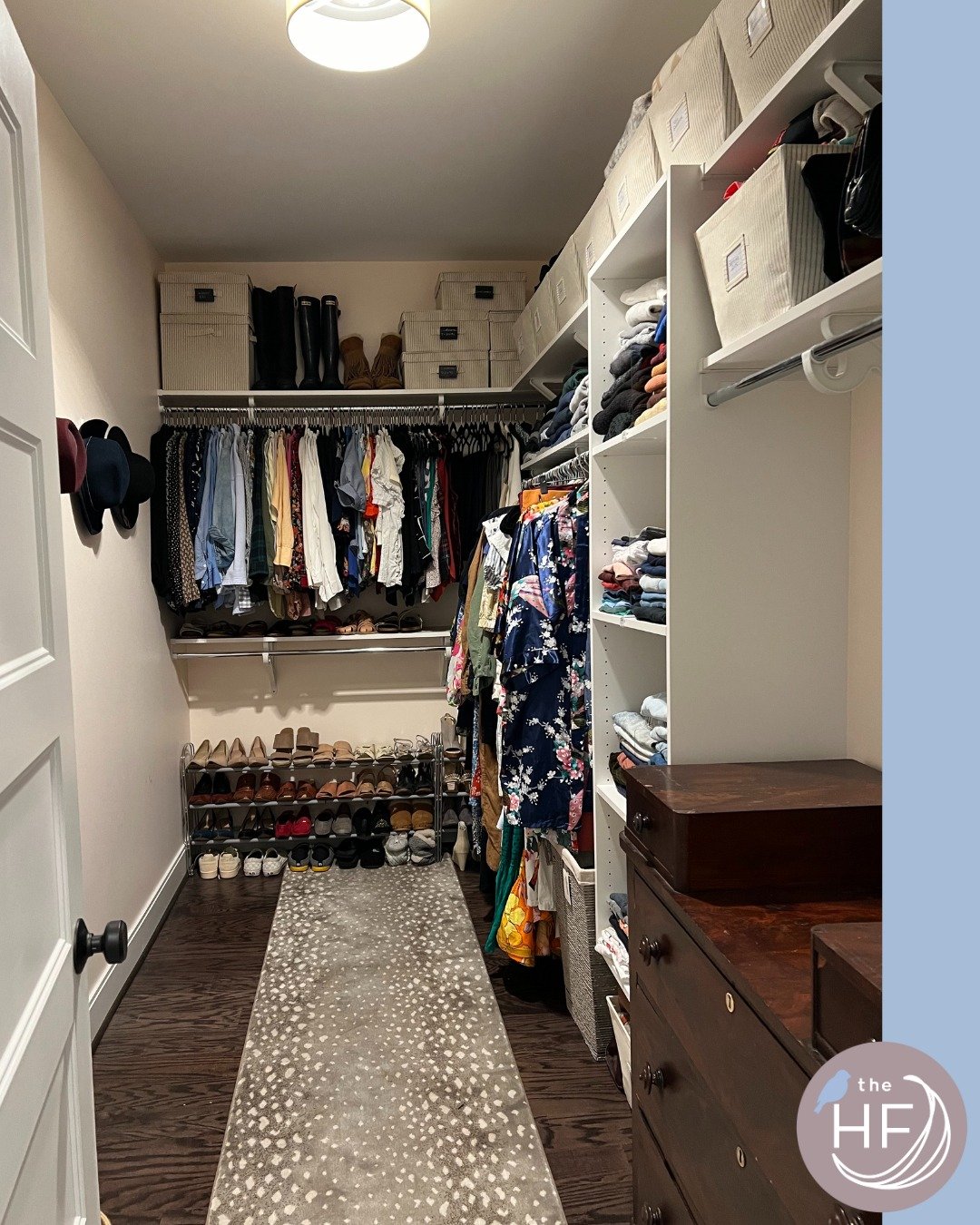 🌟 Say Hello to Clutter-Free Bliss! 🌟

By utilizing the existing framework and adding adorable bins and totes, we've created an oasis of organization. Say goodbye to clutter and hello to seamless storage solutions! 

Swipe ➡️ to see the before! 

Re