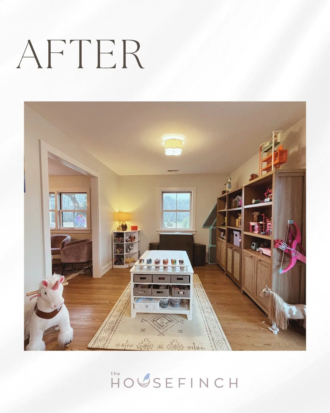 Playroom glow-up! ✨

We reworked the layout, optimized furniture placement, and created a more open, functional space for play, creativity, and calm. The right space planning can completely transform how your home feels.

Ready for a makeover of your