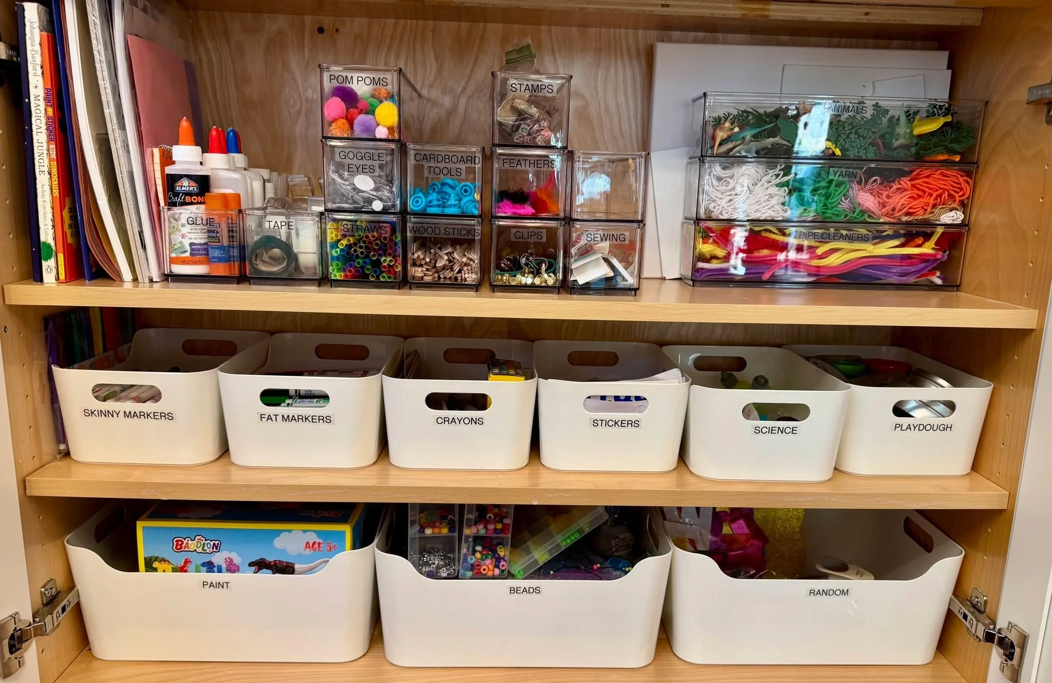 Spring Break has come and gone which means summer break is right around the corner! Now is a perfect time to get playrooms and craft stations ready!
