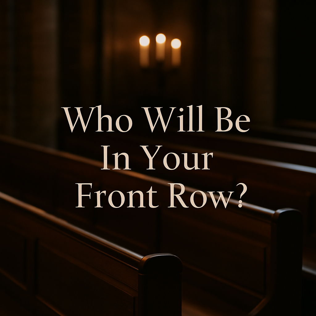 Who Will Sit In The Front Row?