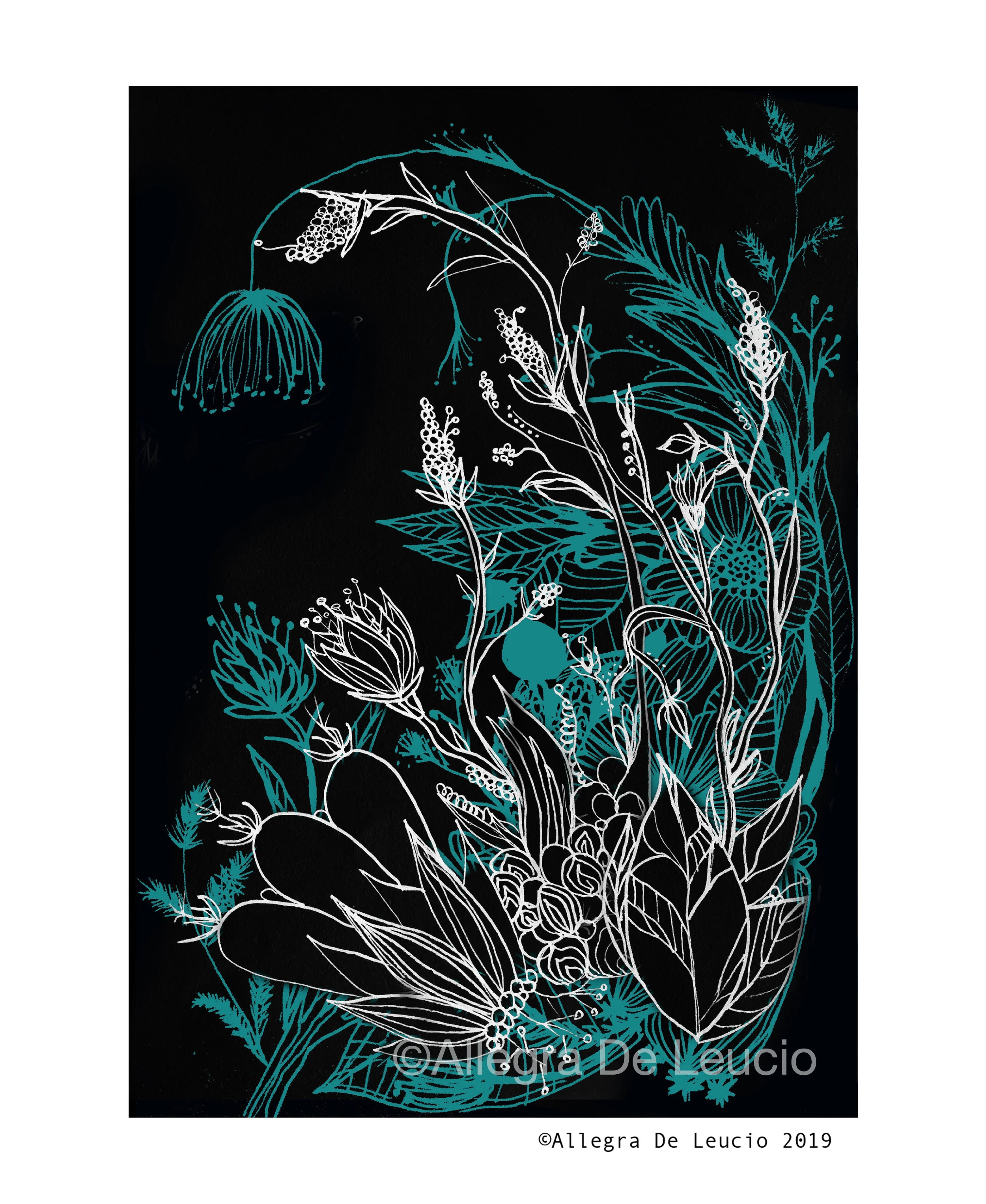 Botanical Tranquility - design #3