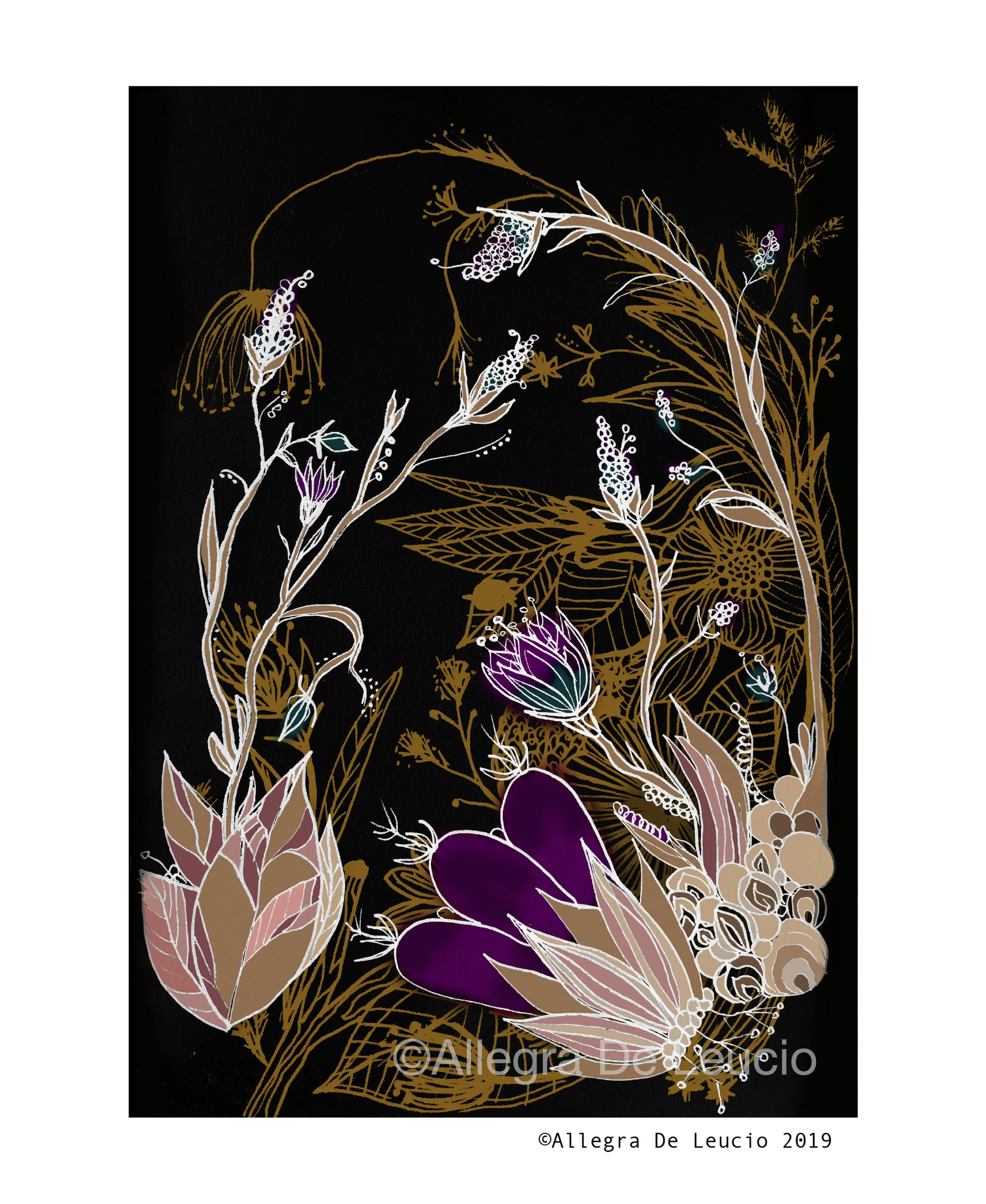 Botanical Tranquility - design #9