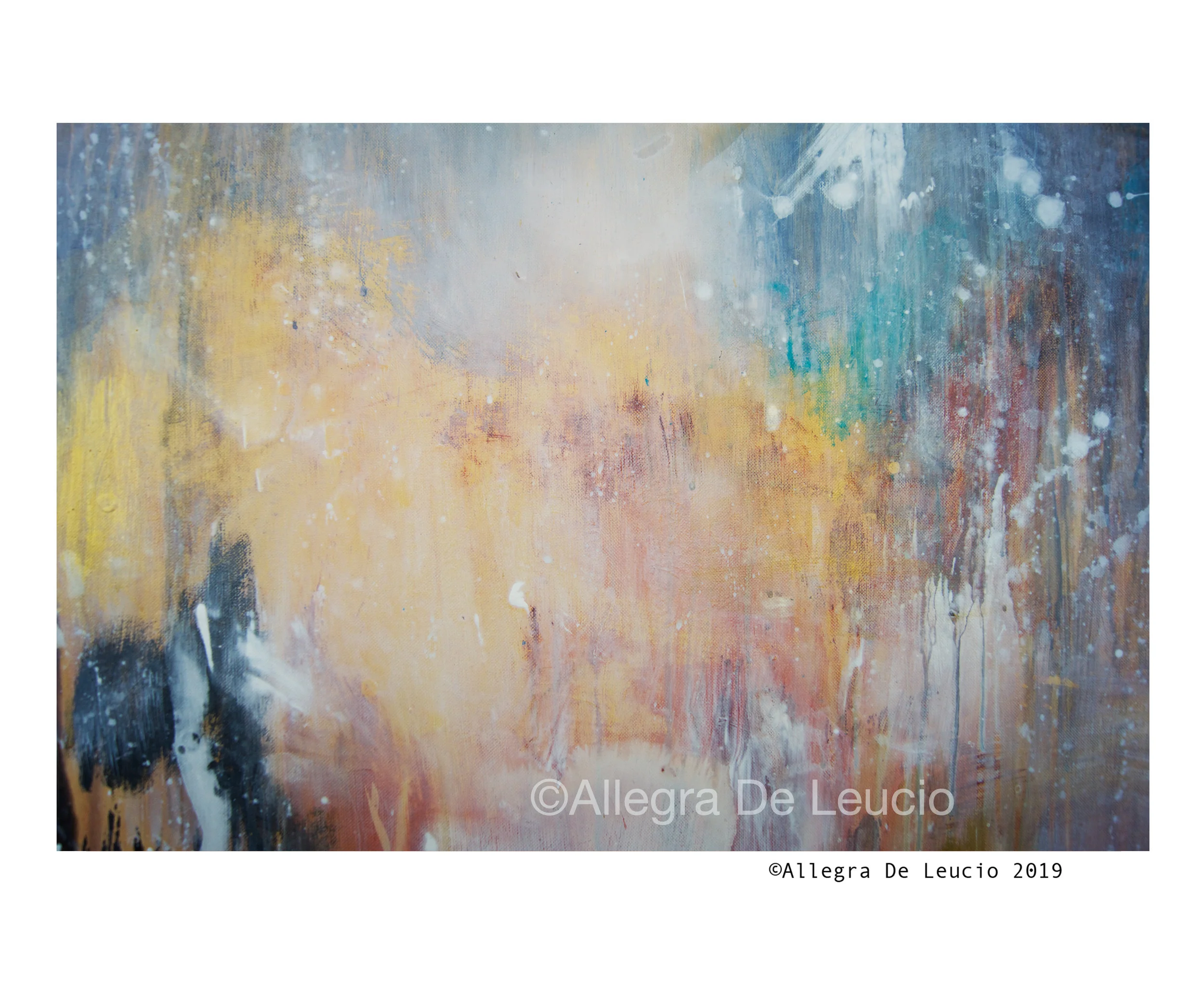 Acrylic painting on canvas