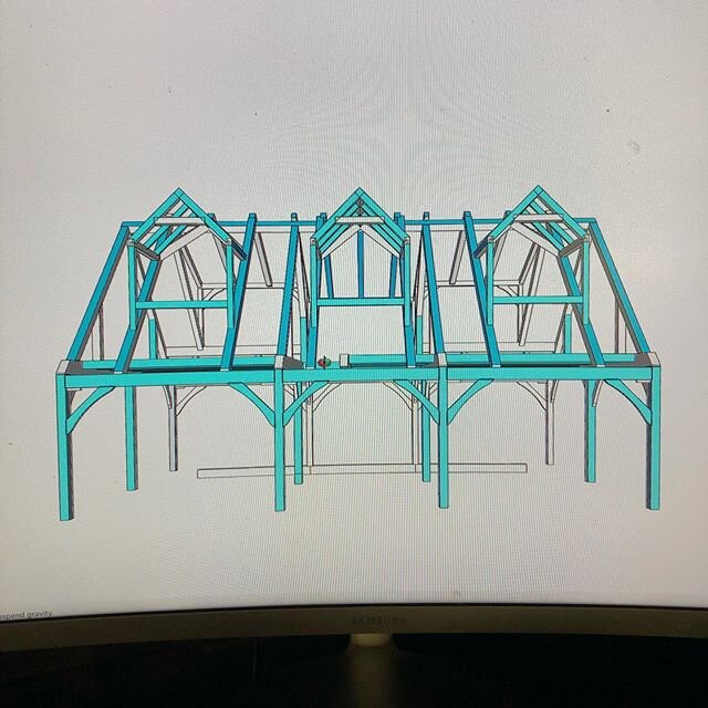 We are very excited to start cutting this white pine frame. 
The footings are ready and the basement walls will be next. 
If you are in the greater Lynchburg area and want to get some hands on timber experience. We had plan to do this frame as a work