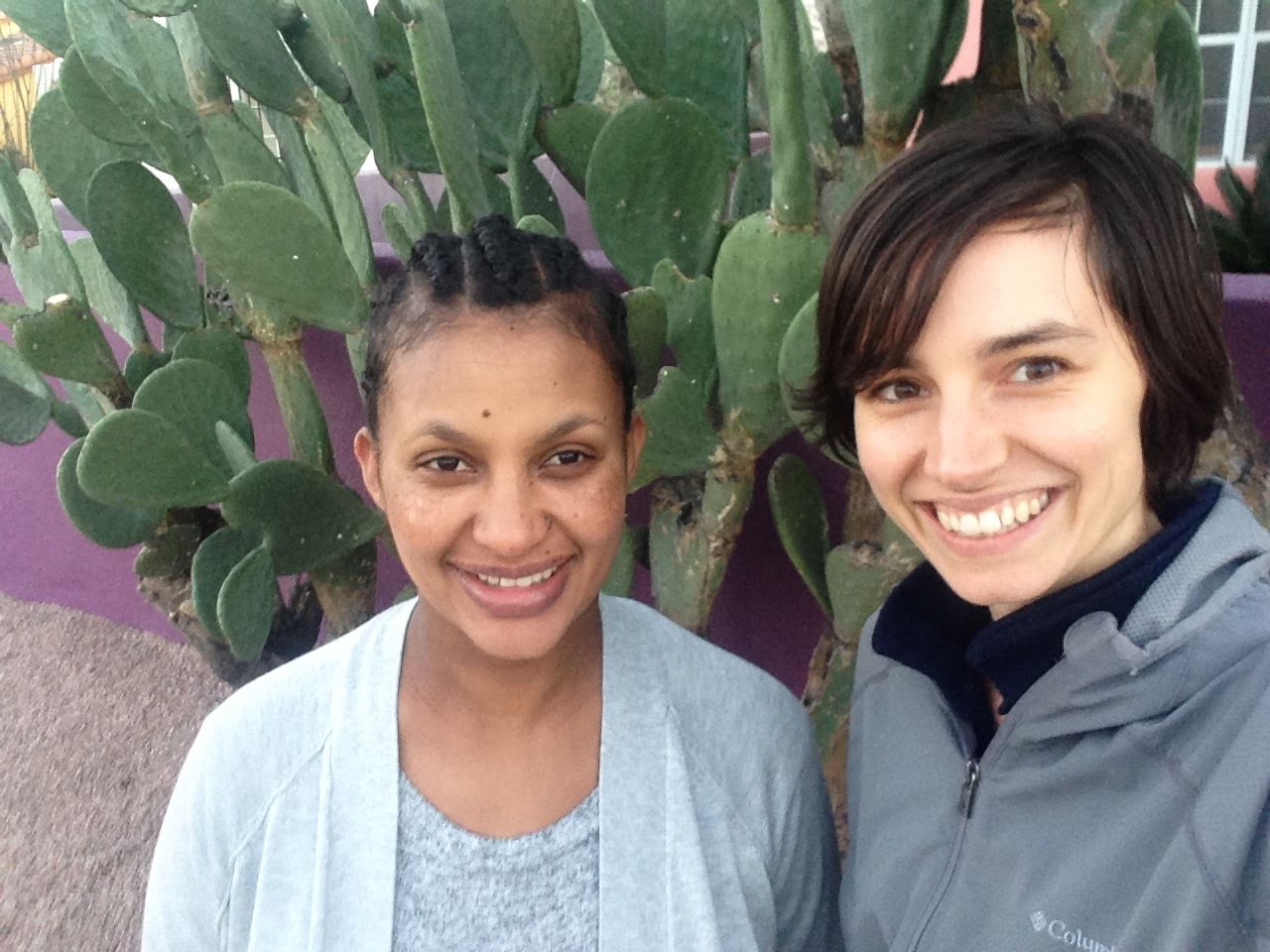 Tigist and meghan in arizona