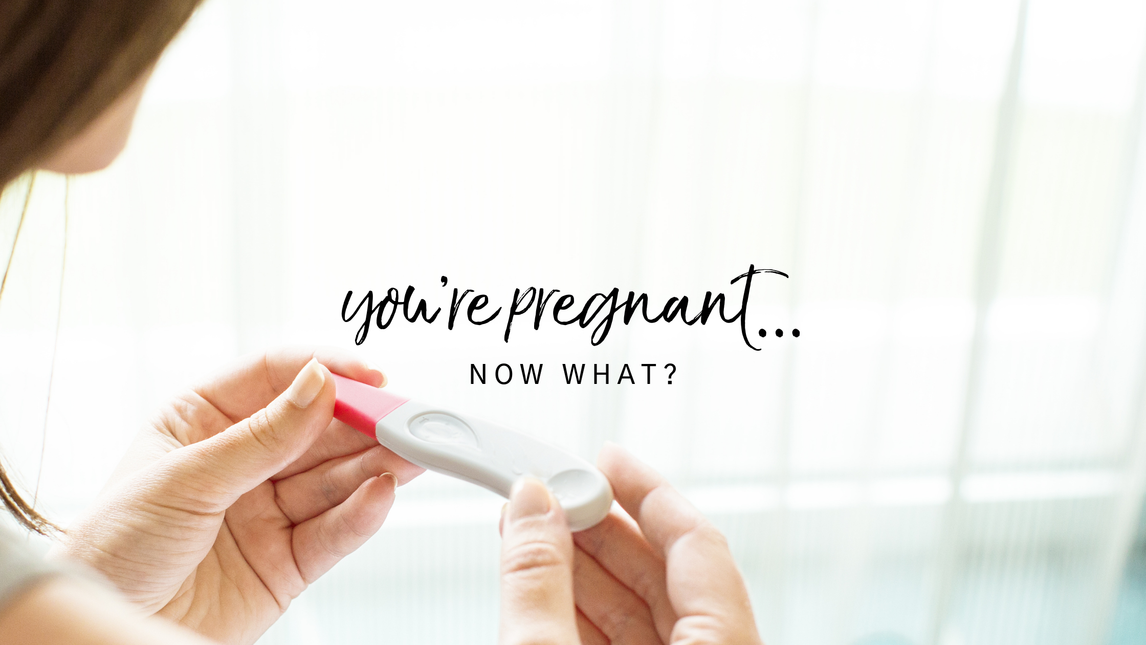 You're Pregnant... Now What?