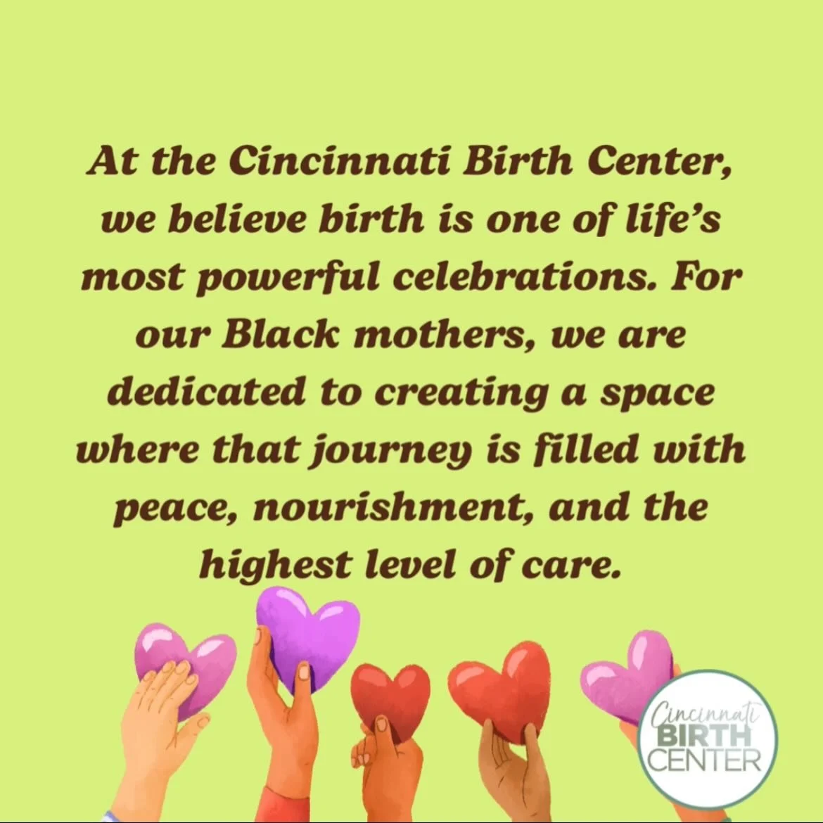 When we say we want you to thrive, we mean more than just a healthy delivery, we mean a motherhood journey that feels abundant. 

There is so much beauty and power in Black motherhood, and it is our greatest honor to walk alongside you.

✨Come be apa