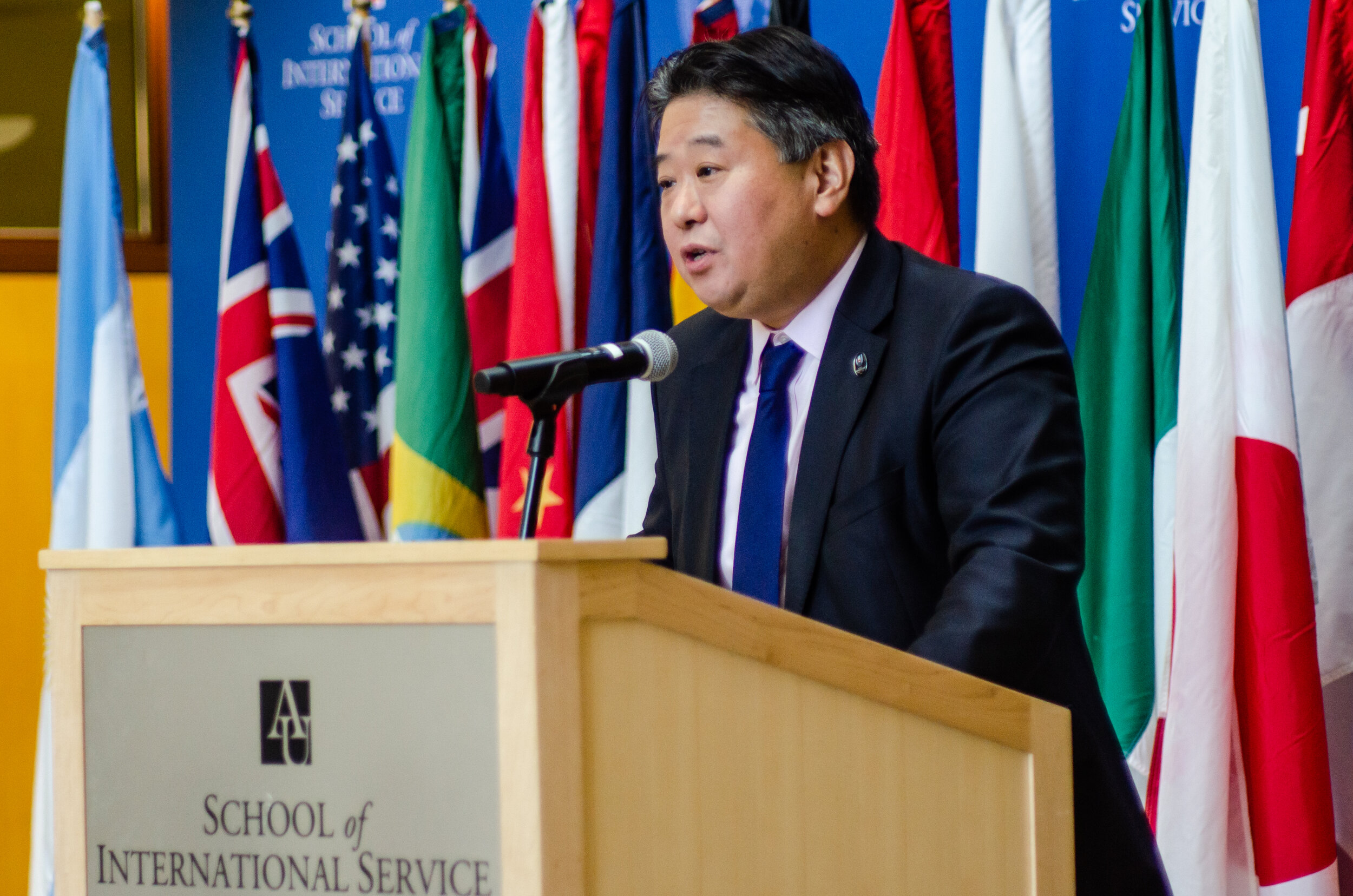 Shinichi Iida, Economic Affairs Minister for Japanese Embassy