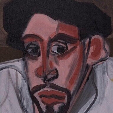 After El Greco 2005 24"x18" acrylic on canvas
