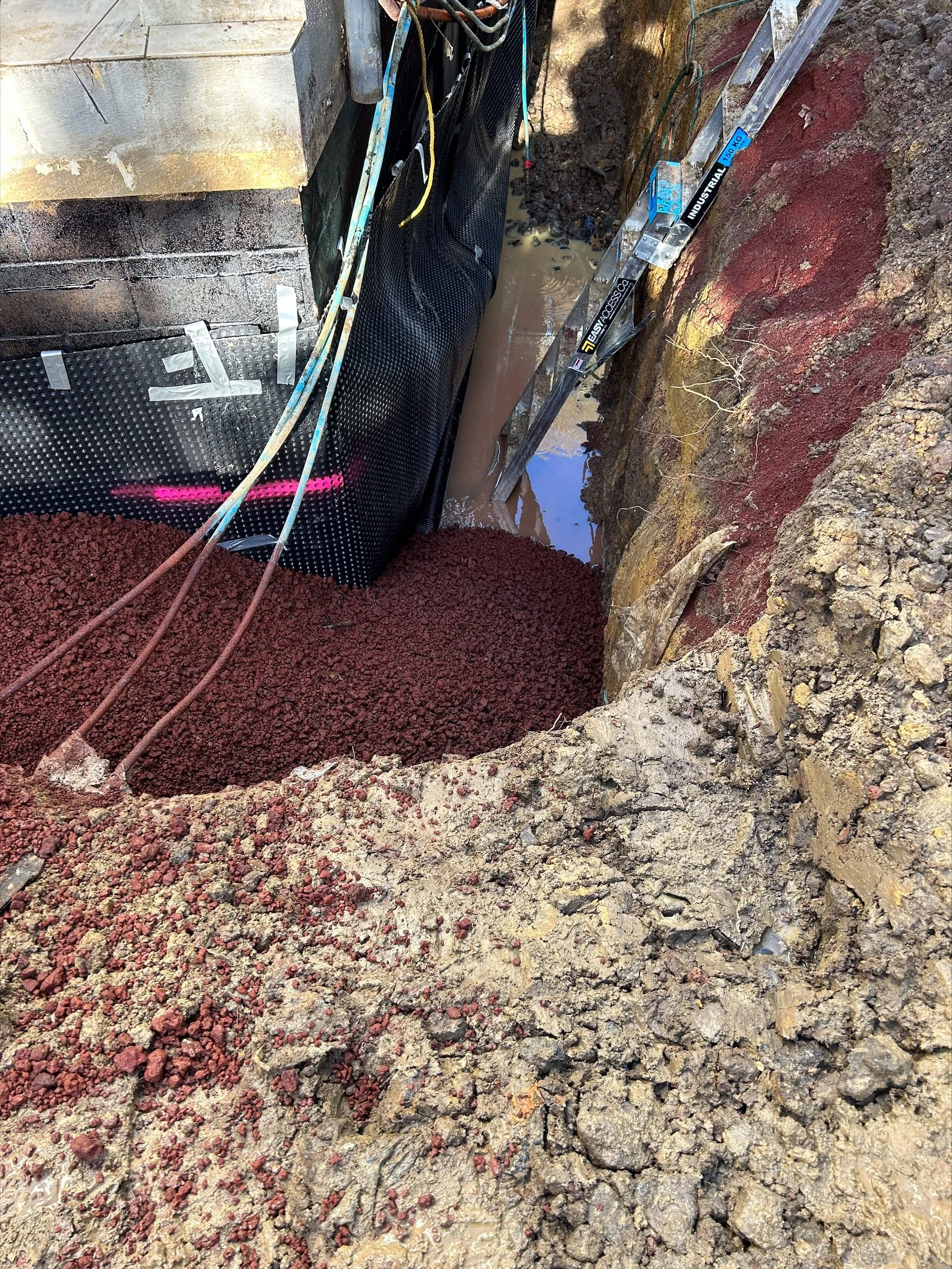 Basement Waterproofing / Tanking