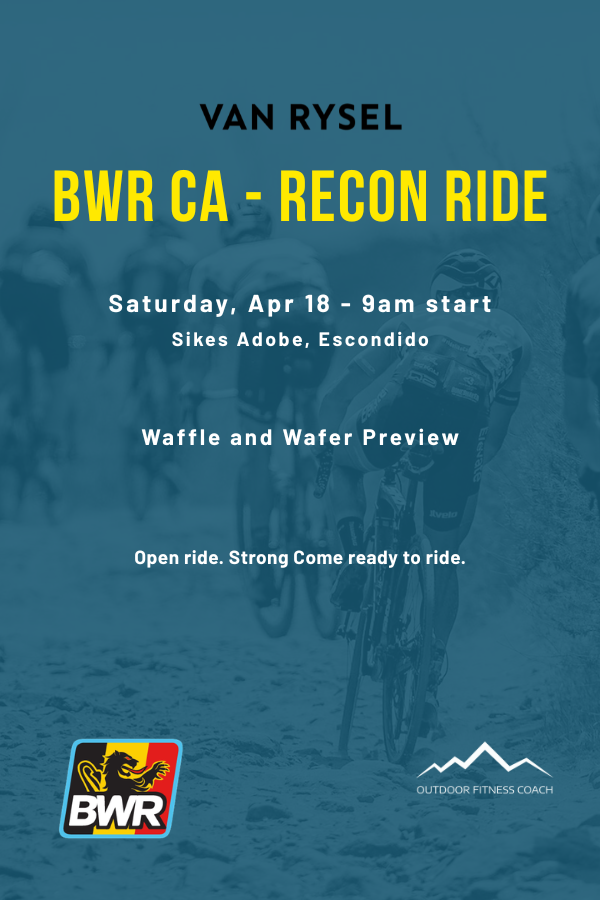 BWR California Recon Ride – Saturday, April 18