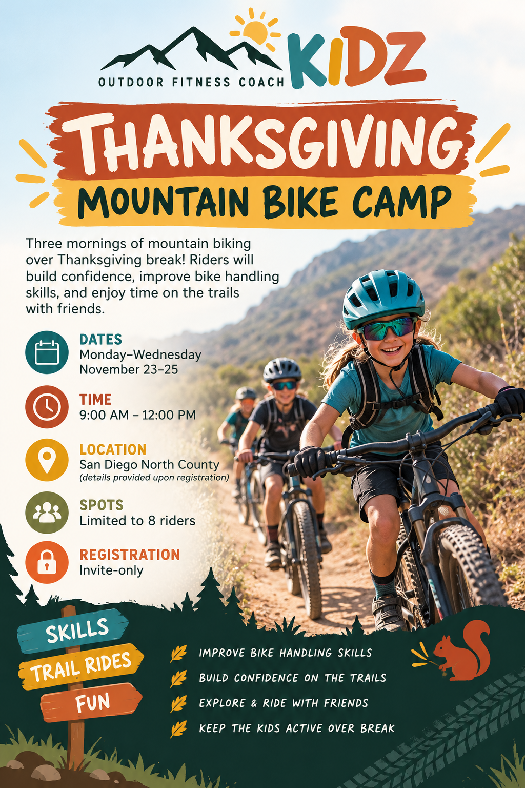 OFC KIDZ - Thanksgiving Camp