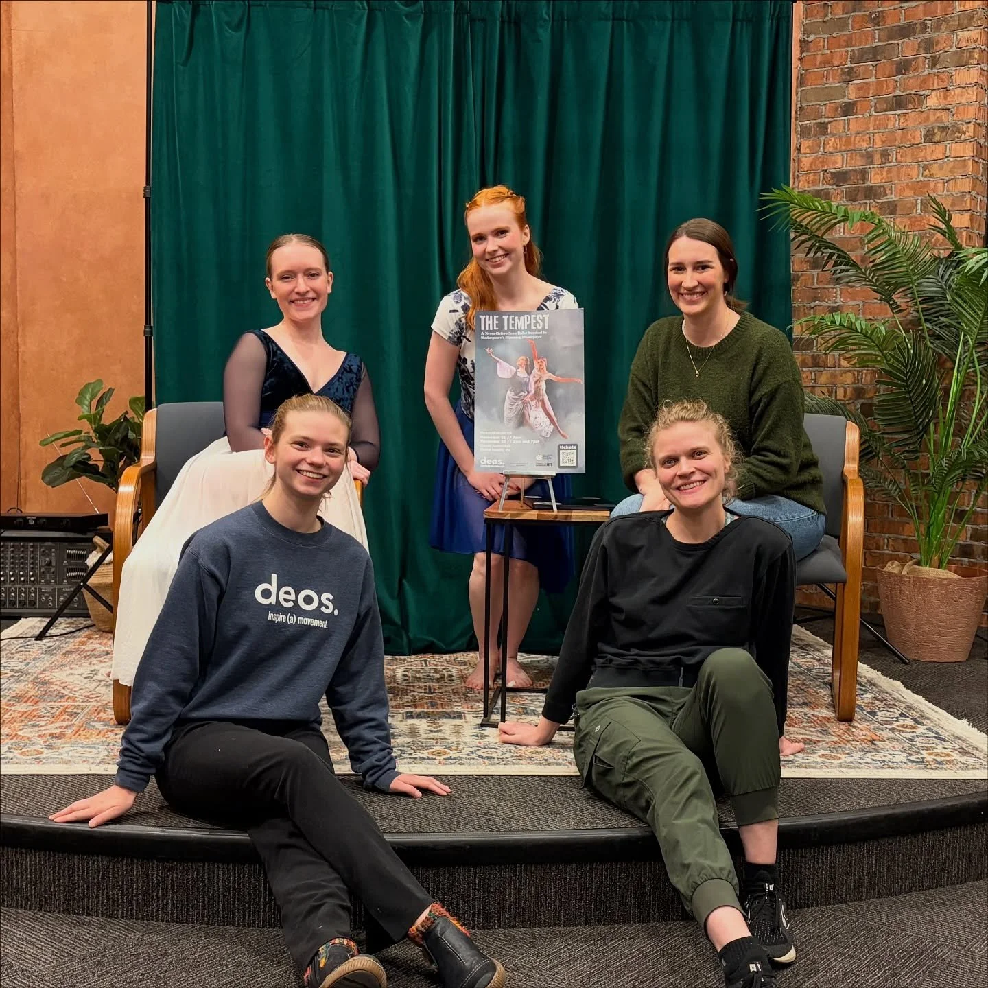 Thanks for hosting us, @schulerbooks !
It was great to share some behind the scenes previews of “The Tempest” and chat with the community about  telling the story of a play through ballet, how Deos Ballet promotes a healthy dancer cultur