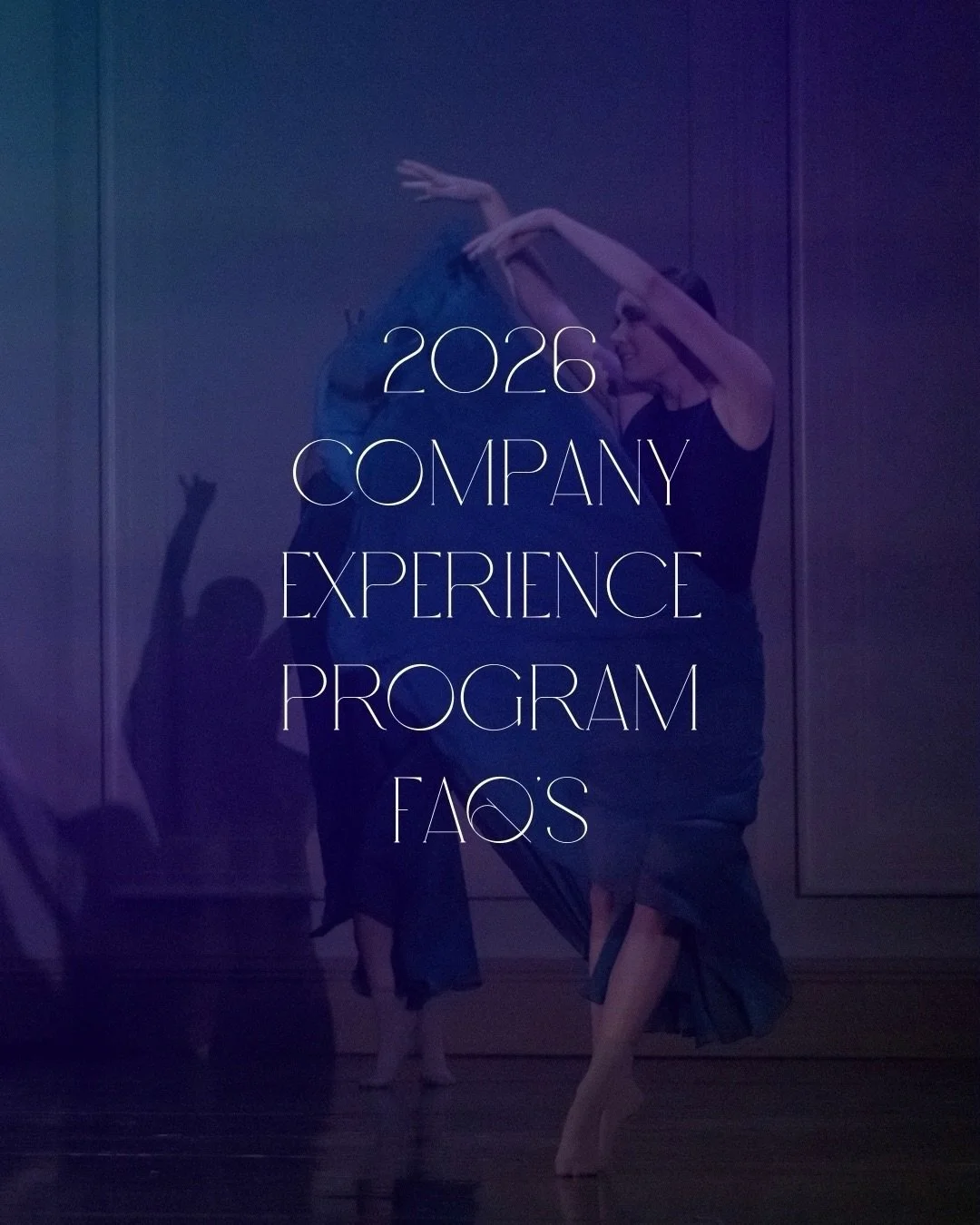 We are less than a month away from the application deadline for our 2026 Summer Company Experience Program and we want you to join us!☀️

This program combines elements of an internship and a summer intensive&hellip;the best of both worlds one might 