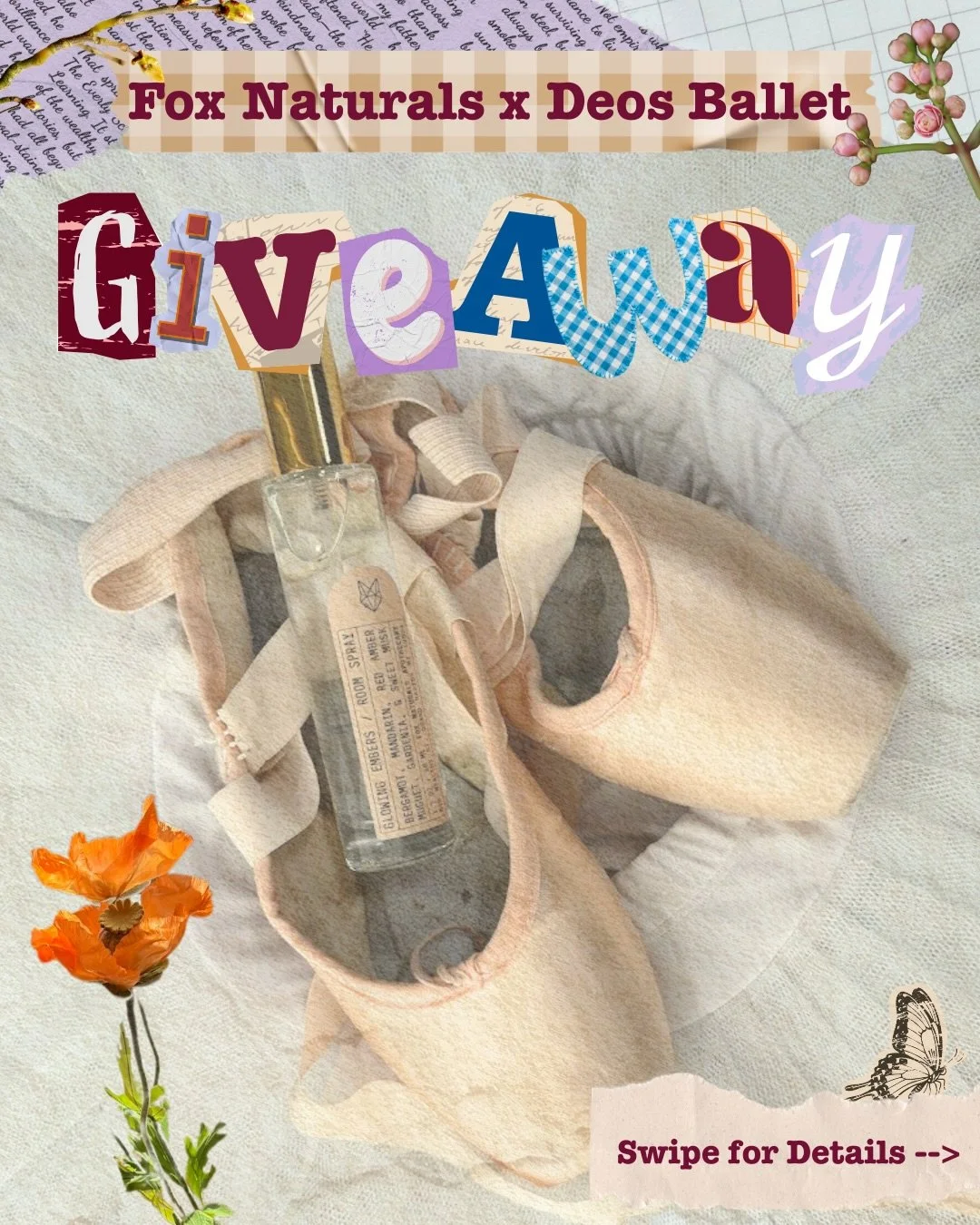 Ballet tickets &amp; @fox_naturals ? It&rsquo;s GIVEAWAY TIME 😍

We&rsquo;re partnering with our friends over at Fox Naturals for a limited time giveaway! Follow the directions below to WIN two (2) tickets to Deos Contemporary Ballet&rsquo;s EMBER S