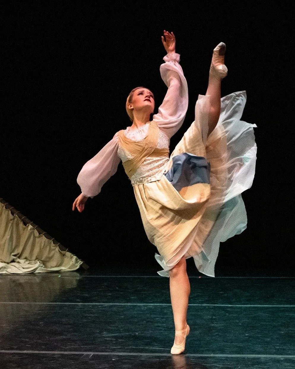Wishing a happy birthday to Deos Ballet company dancer, Isabelle Ramey!

You may remember Isabelle from her portrayal of Prospera, our female heroine/villain combo in Tess Sinke's original adaptation of The Tempest 🌊 Wish her a happy birthday in the