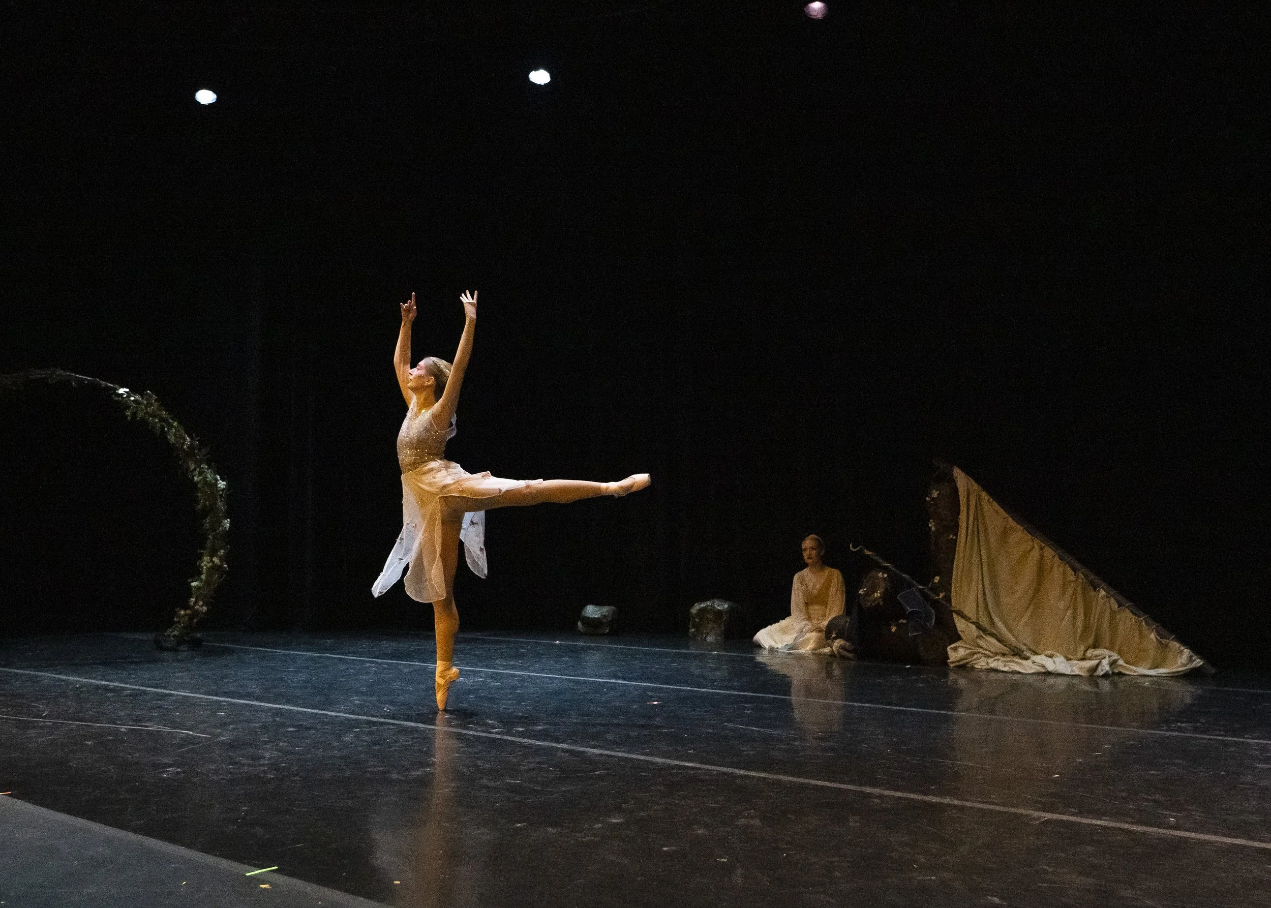 Katie as Sprite in "The Tempest" by Tess Sinke with Deos Contemporary Ballet