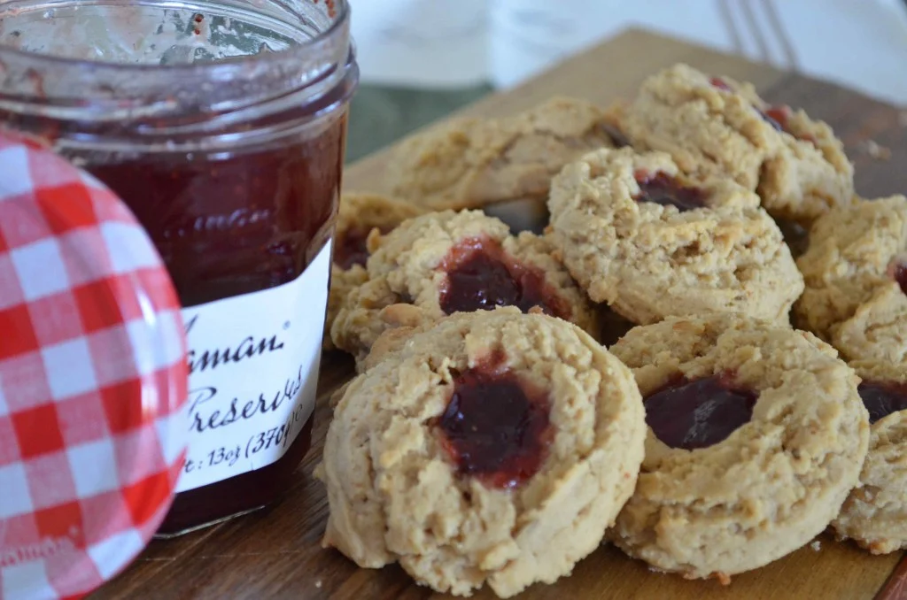 Peanut Butter and Jelly Oatmeal Cookies — From Scratch with Maria