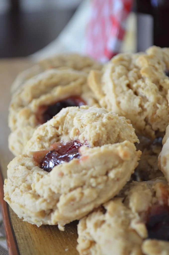 Peanut Butter and Jelly Oatmeal Cookies — From Scratch with Maria